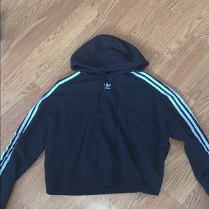 Adidas crop sweatshirt